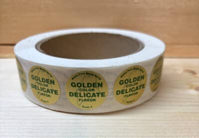 MMPA Grade Label Golden